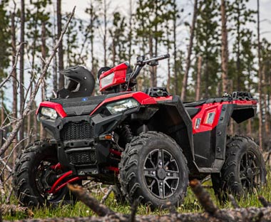 O ATV mais potente da indústria